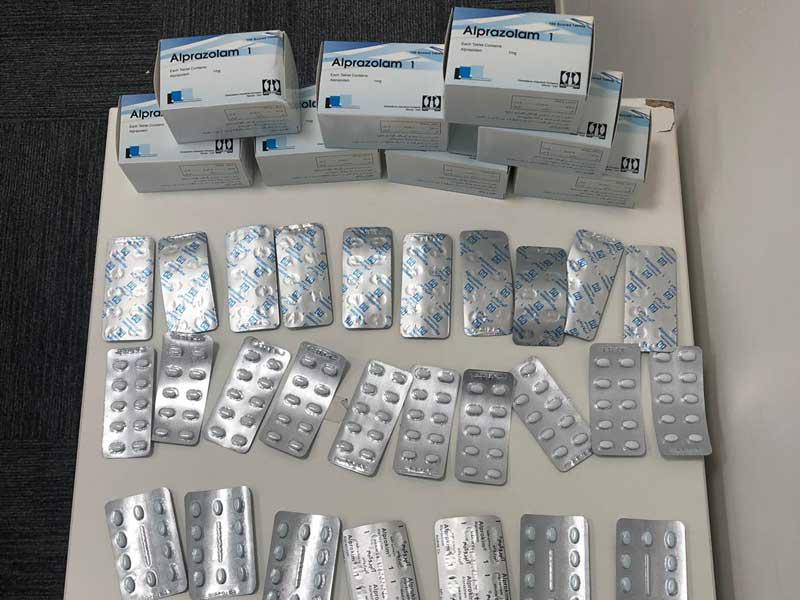 جانب من المواد المخدرة