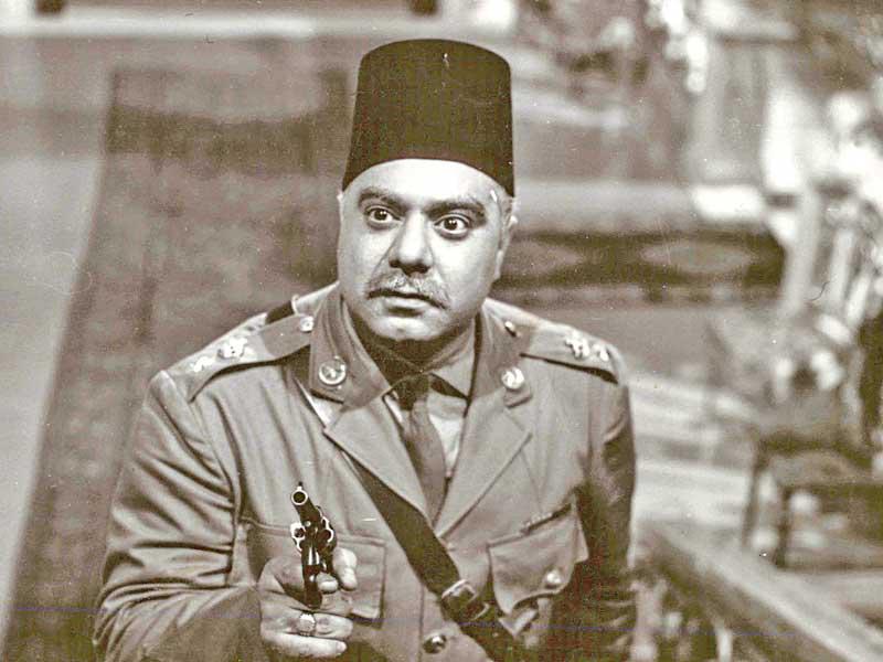 الفنان الراحل صلاح منصور في أحد أدواره