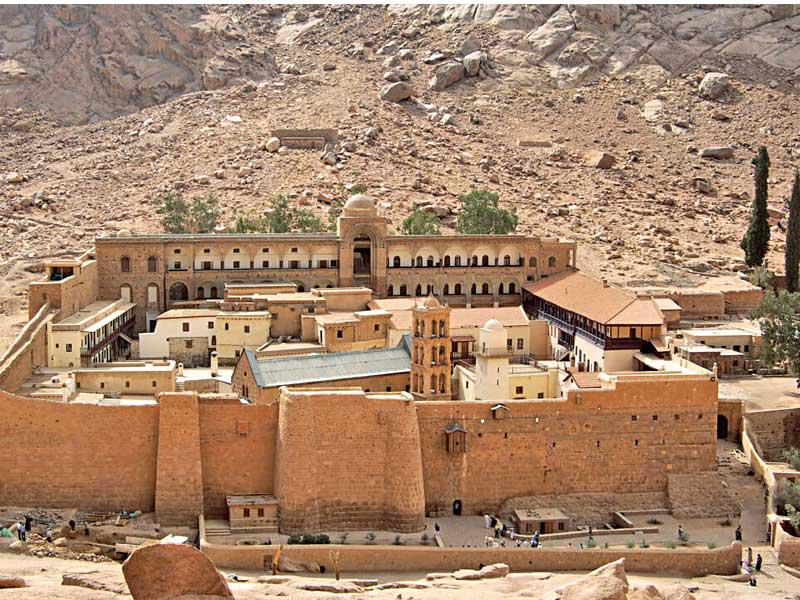 جانب من آثار سيناء