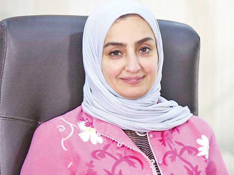 وكيلة وزارة المواصلات م. خلود الشهاب