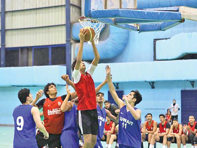 جانب من المباراة الودية