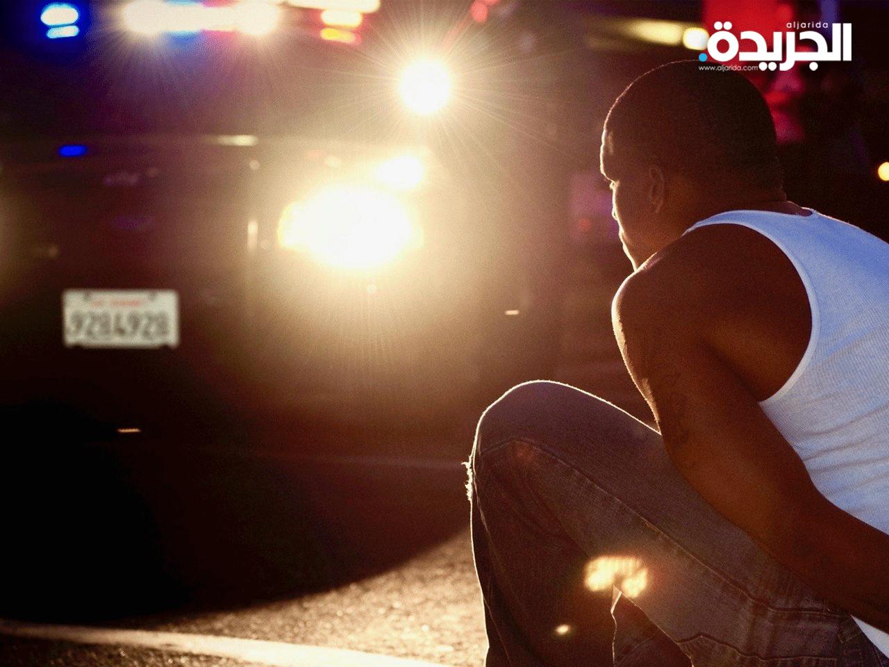 اعتقال رجل اسود من قبل الشرطة الأميركية