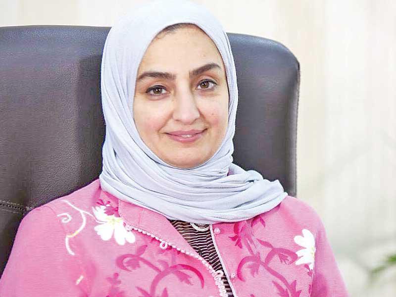 وكيلة وزارة المواصلات م. خلود الشهاب