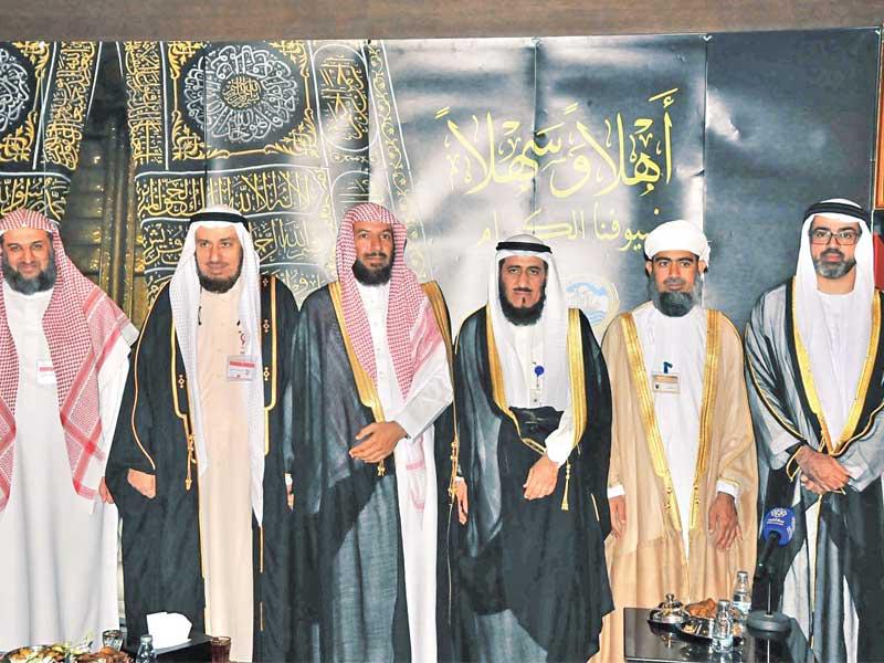 عمادي متوسطاً رؤساء بعثات الحج الخليجية‏ 