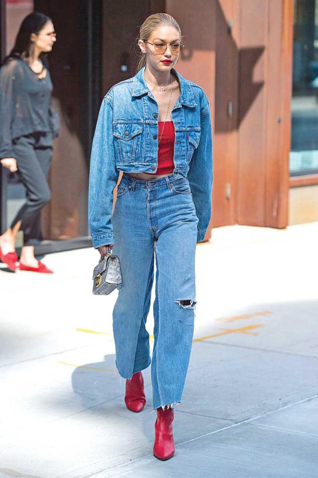 عارضة الأزياء الأميركية جيجي حديد