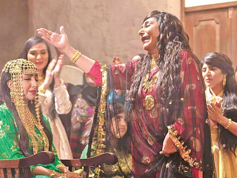 هيفاء عادل في مشهد من «الديرفة»