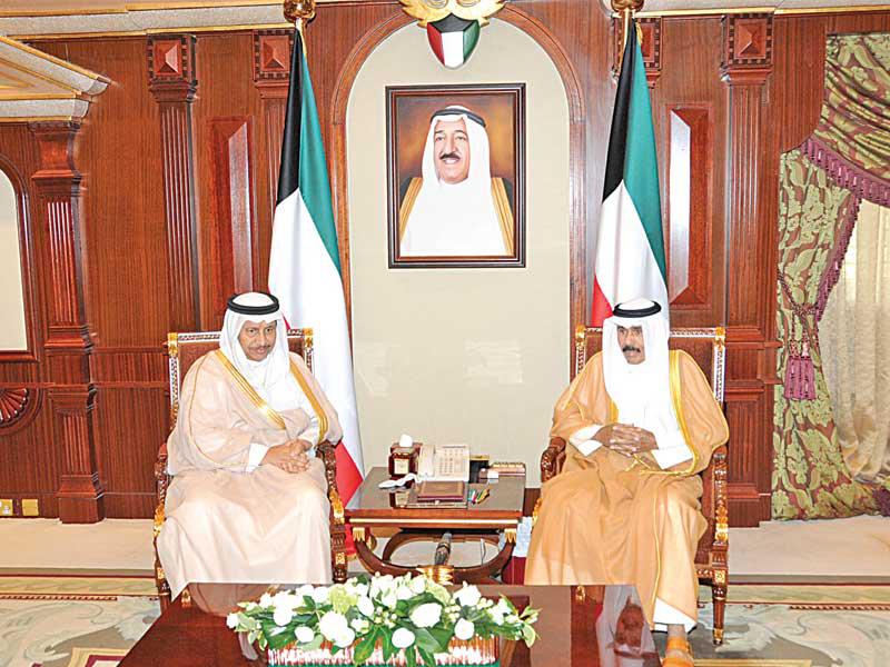 ولي العهد مستقبلاً المبارك أمس