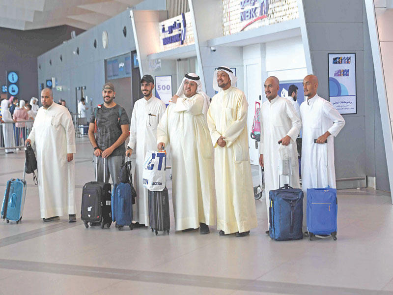 وصول أول طلائع الحجاج