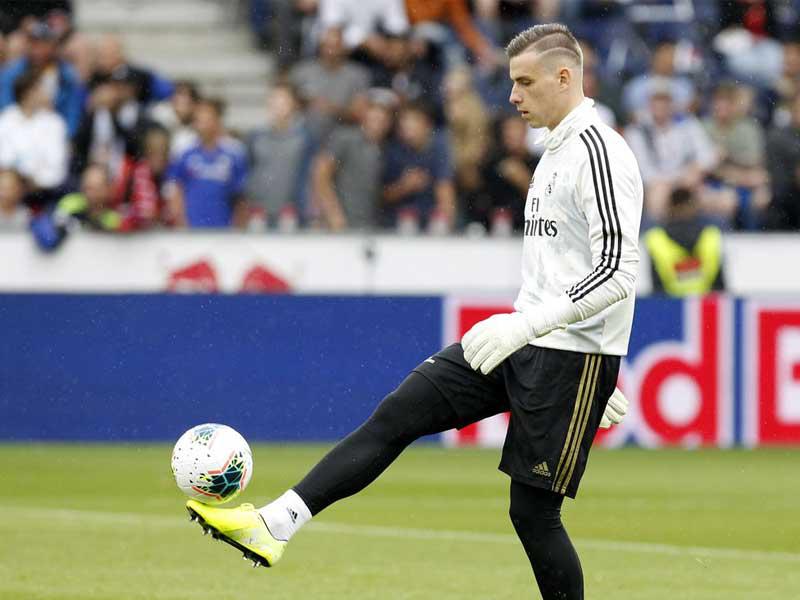 لونين في تدريبات ريال مدريد