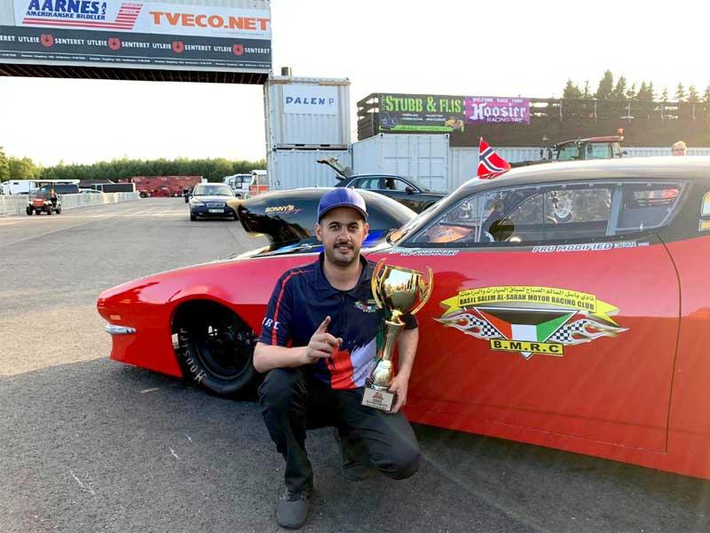 المتسابق حسين الشمري