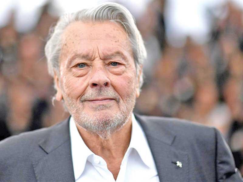 الممثل الفرنسي ​آلان دولون​