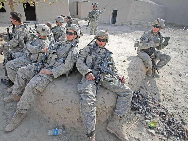 القوات الأميركية في أفغانستان    