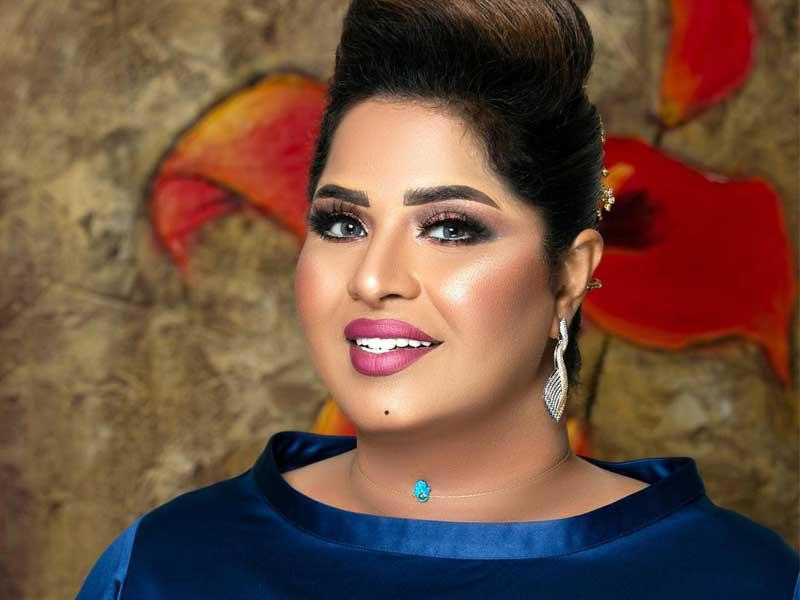 الفنانة هيا الشعيبي