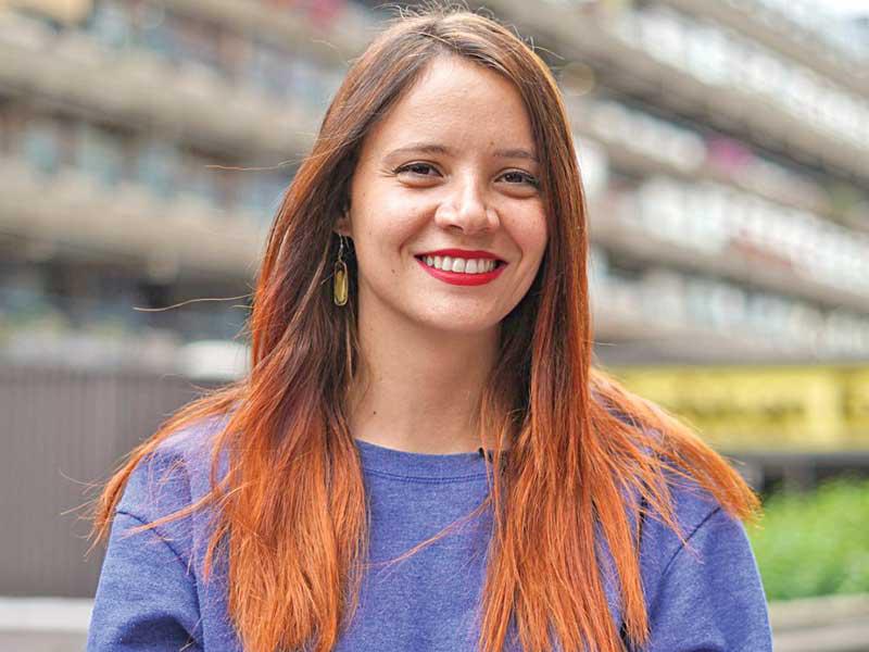 المطربة التونسية صابرين الجنحاني