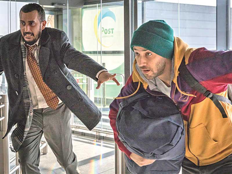 الفنان كريم قاسم في مشهد من «ولاد رزق»