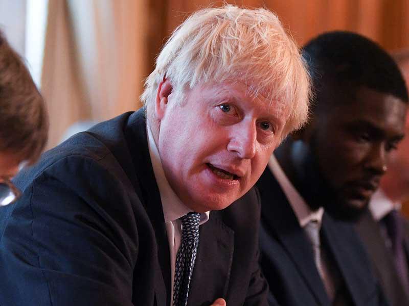 رئيس الوزراء البريطاني بوريس جونسون