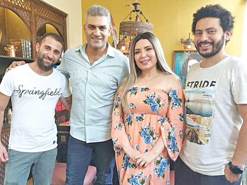 من كواليس تصوير « نصيبي وقسمتك «