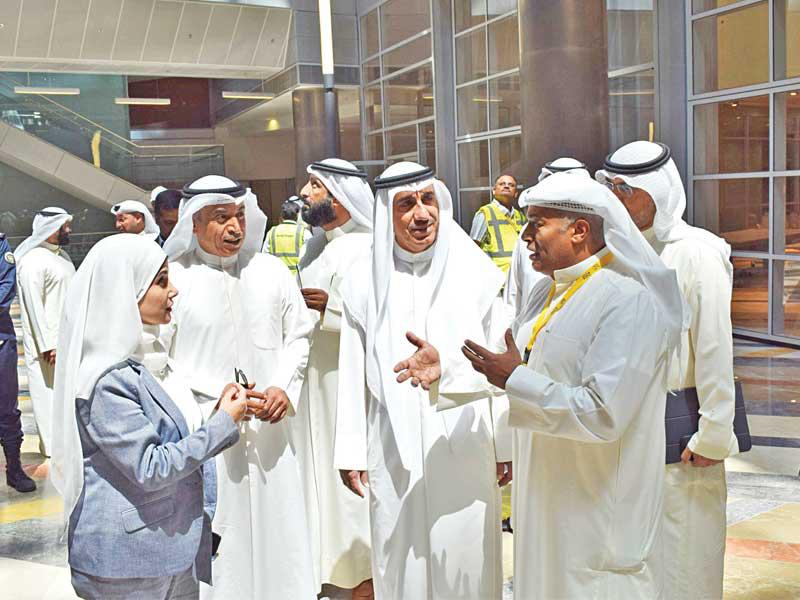 جانب من الجولة التفقدية أمس