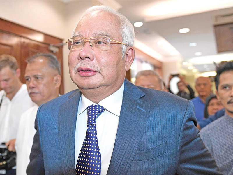 رئيس وزراء ماليزيا السابق نجيب عبدالرزاق