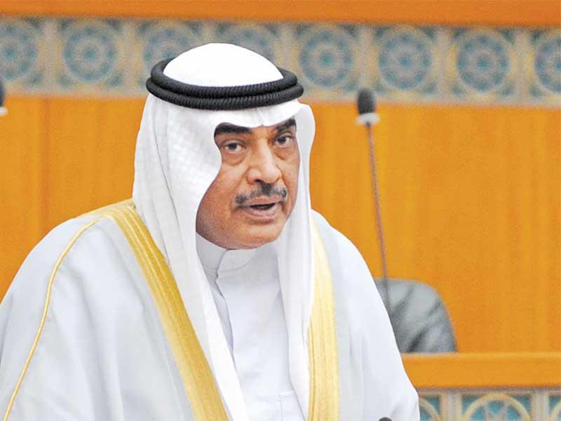 نائب رئيس مجلس الوزراء وزير الخارجية الشيخ صباح الخالد