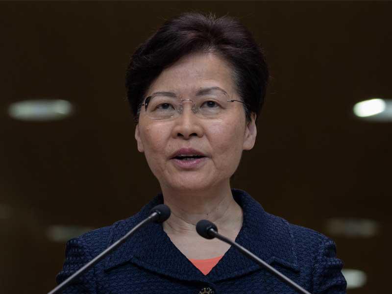  الرئيسة التنفيذية لهونغ كونغ كاري لام