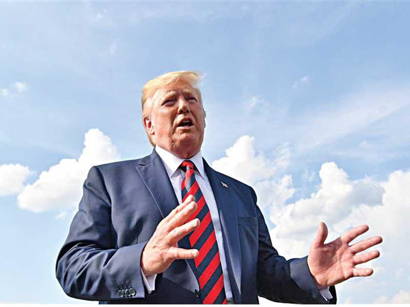 الرئيس الأميركي دونالد ترامب