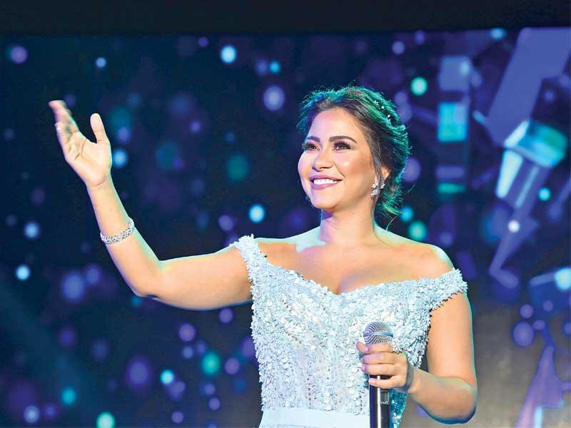 المطربة شيرين عبدالوهاب