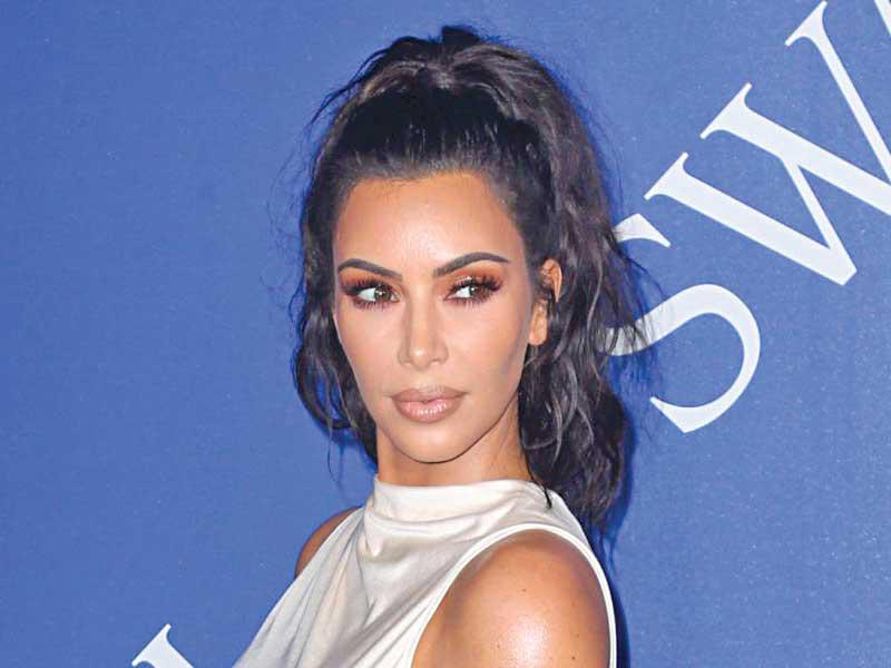 نجمة تلفزيون الواقع ​كيم كارداشيان