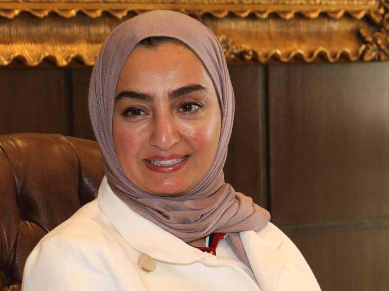 وكيلة وزارة المواصلات المهندسة خلود الشهاب