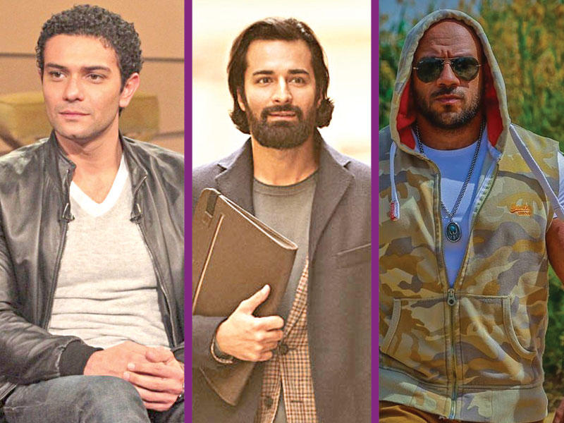 الممثل أحمد مكي - الممثل أحمد حاتم - الممثل آسر ياسين