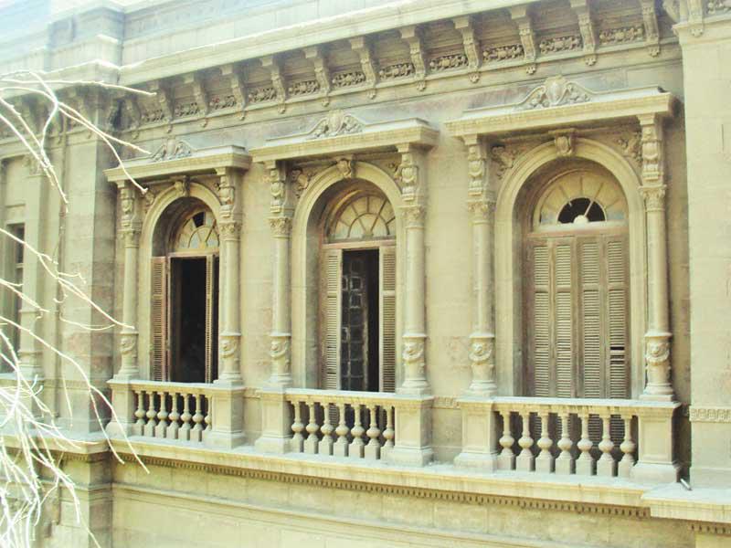 القصر شُيد على نمط طراز «الباروك»