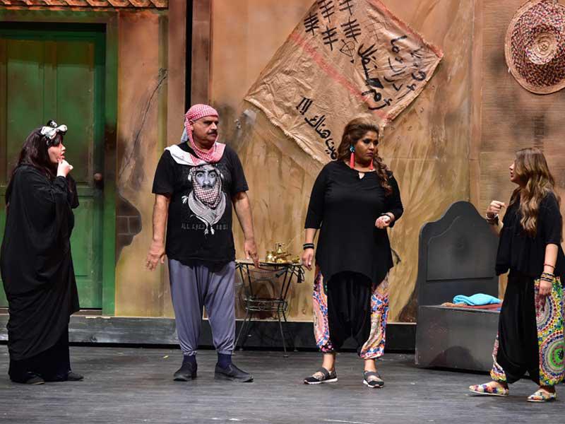 داود و الفضالة وهيا في أحد المشاهد