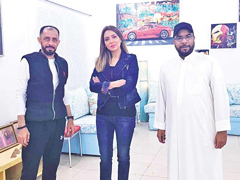 الفيلكاوي مع عبير أحمد وعلي دشتي في مسلسل «وجوه خلف القضبان»