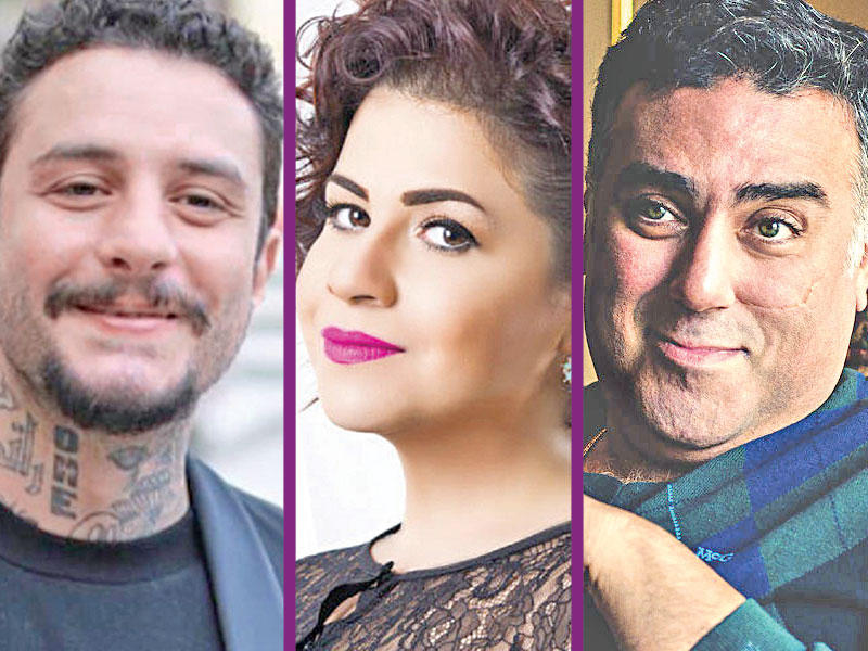 تامر حبيب و إنجي وجدان  و أحمد الفيشاوي 