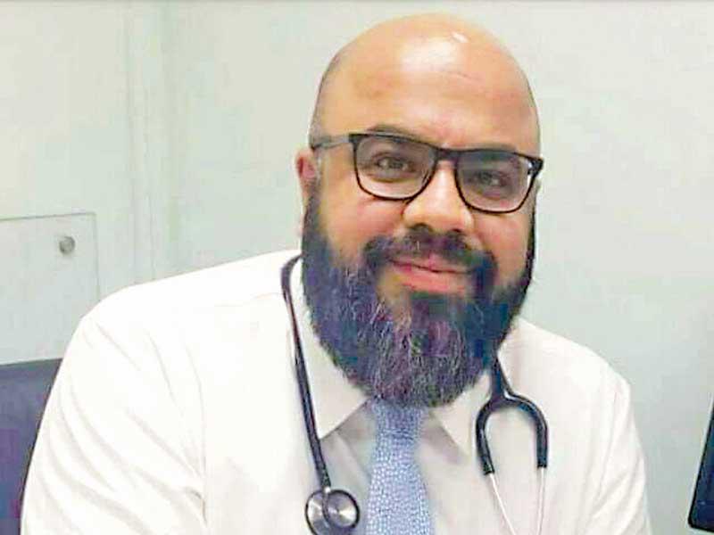 اختصاصي الباطنية والغدد الصماء والسكري في مستشفى الصباح د. عادل رضا