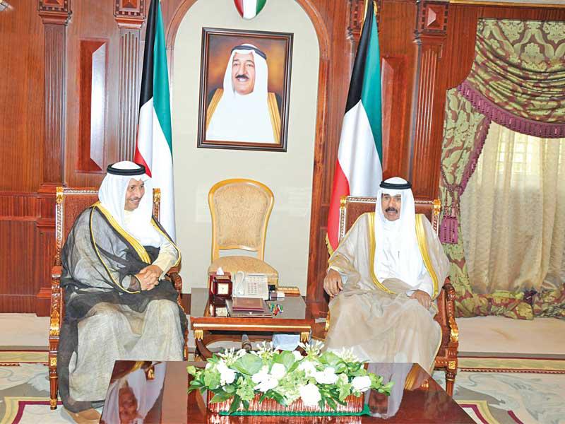 ولي العهد مستقبلاً المبارك أمس