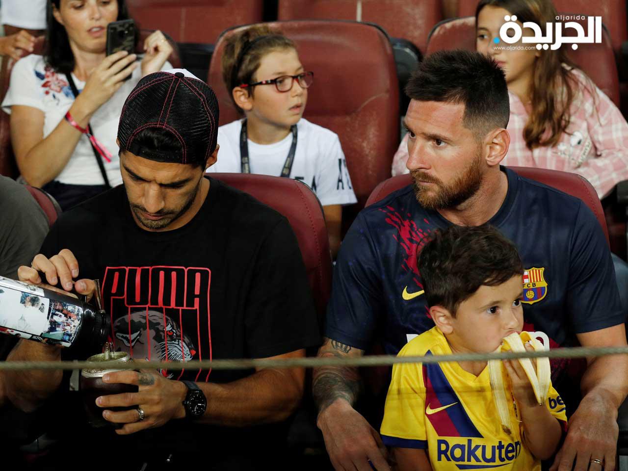 لويس سواريز و ليونيل ميسي