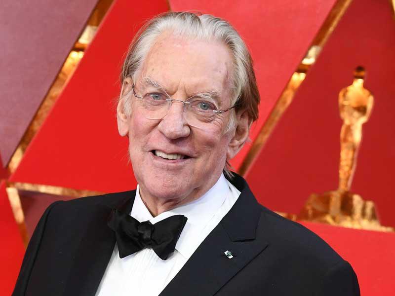 الممثل الكندي دونالد ساذرلاند