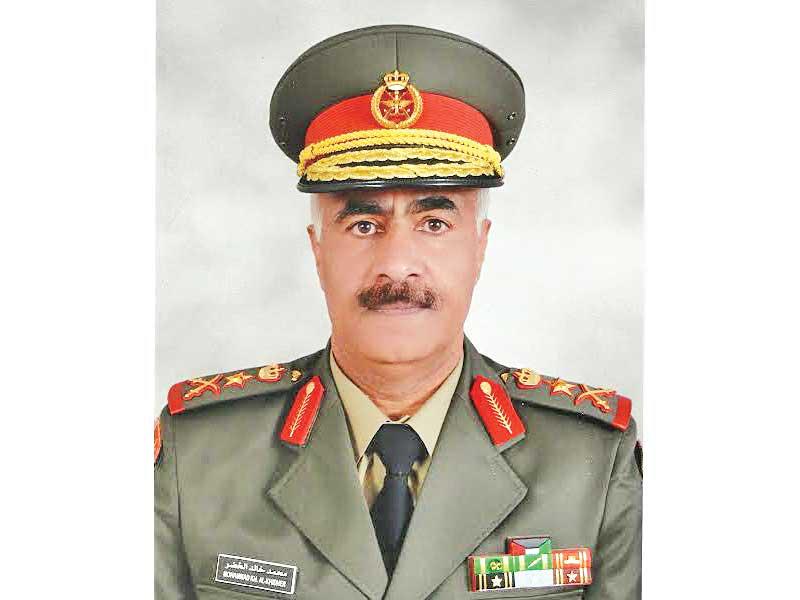 رئيس الأركان العامة للجيش، الفريق الركن محمد الخضر
