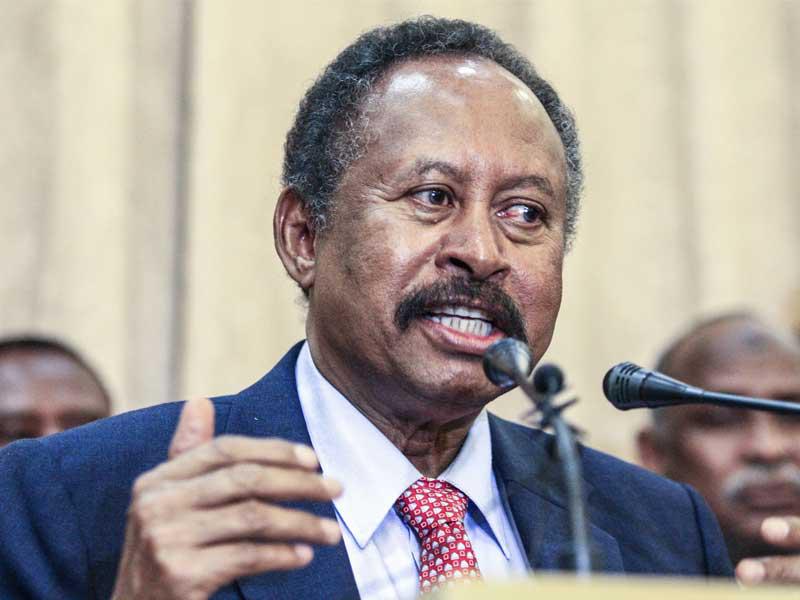 رئيس الوزراء السوداني عبدالله حمدوك