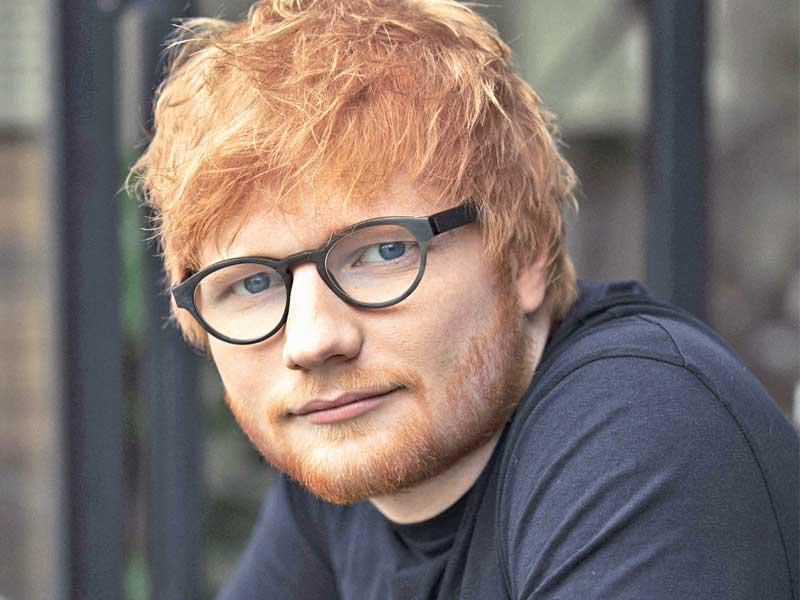 المغني البريطاني ​إيد شيران​