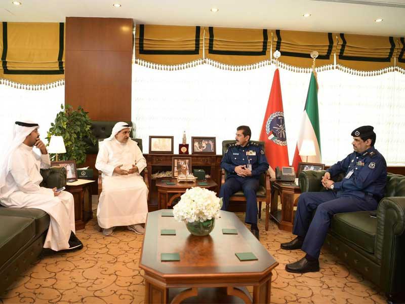 جانب من لقاء «الإطفاء» و«البلدية»