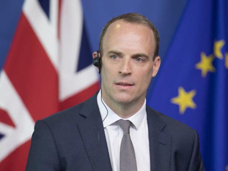 وزير الخارجية البريطاني دومينيك راب