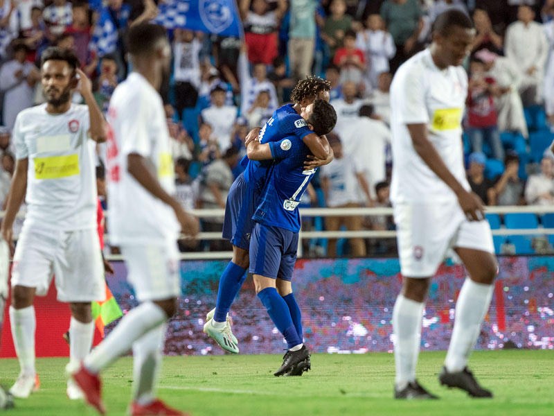 فرحة هلالية وخيبة امل في الرائد