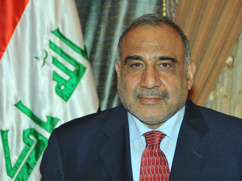 رئيس الوزراء العراقي عادل عبدالمهدي
