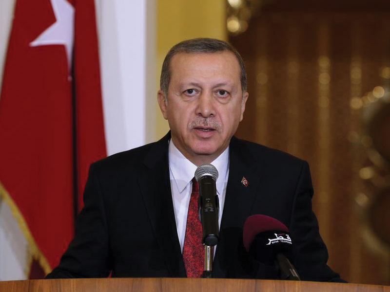 الرئيس التركي رجب طيب إردوغان