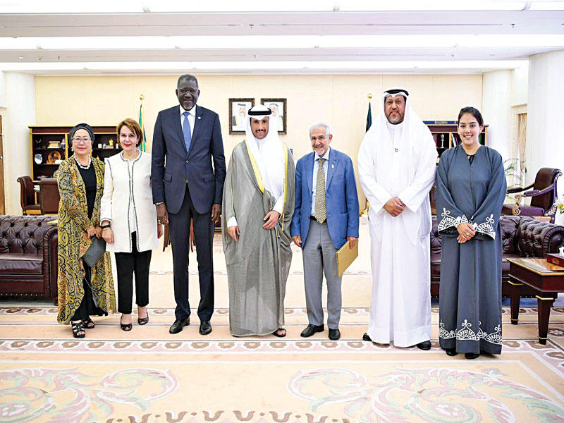 الغانم مستقبلاً ساي بحضور الساير والبرجس