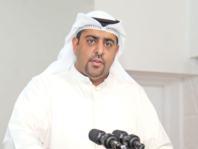 رئيس الوفد وكيل الشعبة البرلمانية النائب راكان النصف