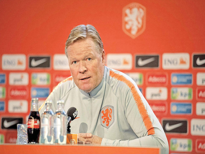 كومان مدرب هولندا