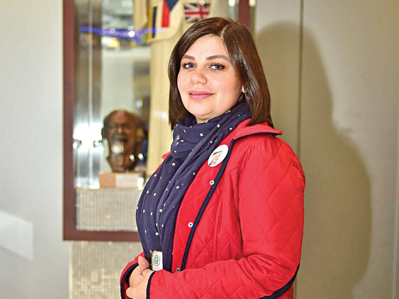 الفنانة والمذيعة أبرار المفيدي